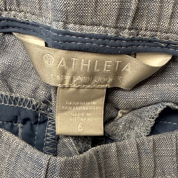 Athleta Women's Cabo Linen Joggers - Picture 2 of 4